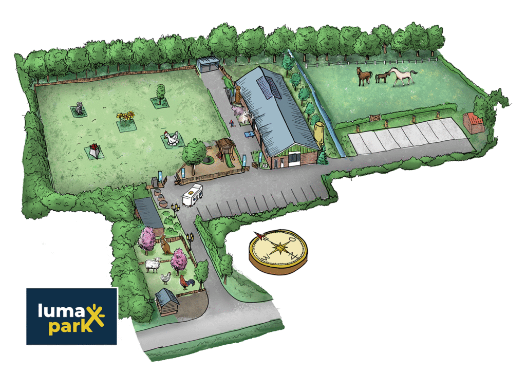 lumaxpark concept design plattegrond campings recreatieparken